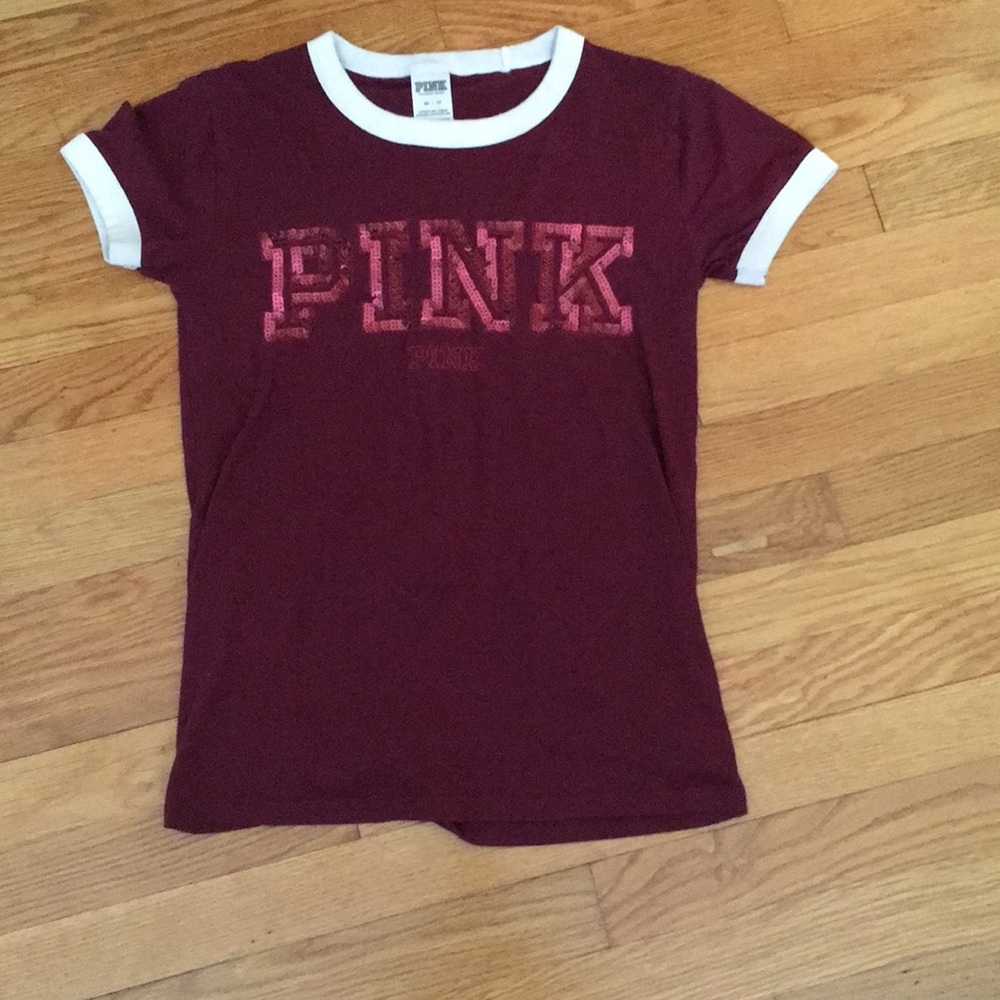 Maroon PINK tee